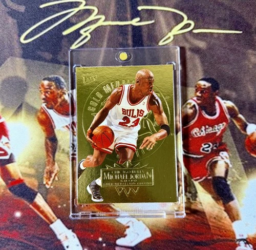 Jordan 1995 Fleer Jordan #25 Gold