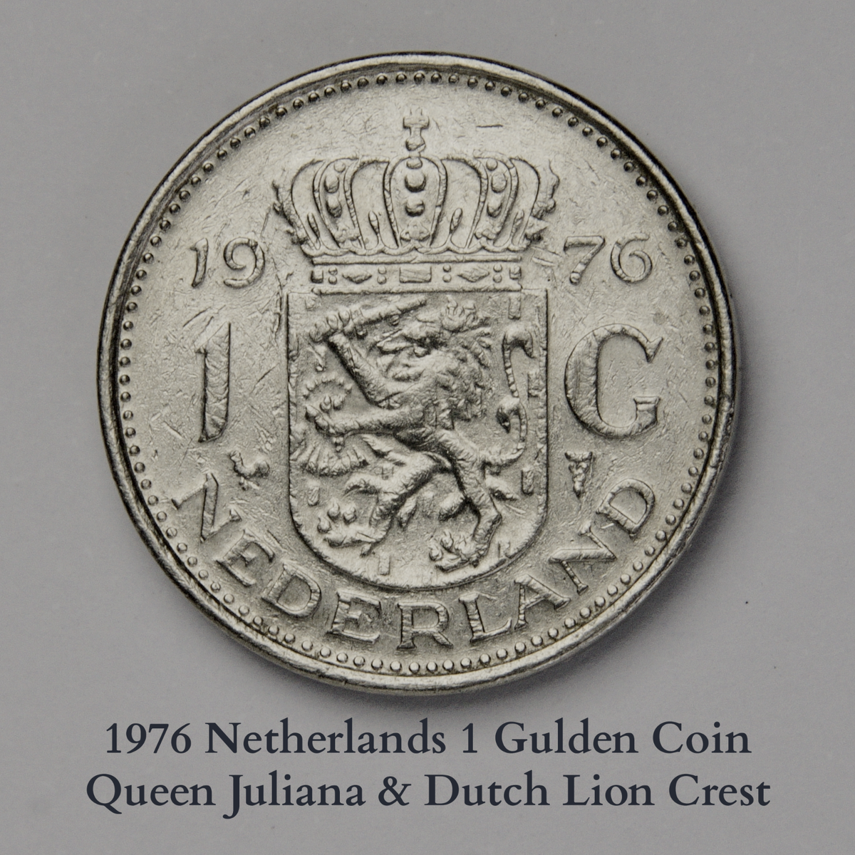 スプーン　デンマーク製1976年DERES GULDSMED アンティーク 1976 Netherlands 1 Gulden Coin#189 | eBay