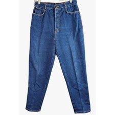 Vtg PS Gitano Jeans Womens 16 Blue Denim Reg High Rise Tapered Leg Regular Fit