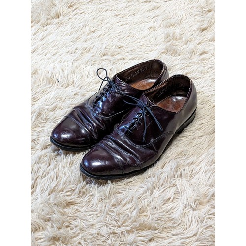 Oxford Allen Edmonds Park Ave de cuero burdeos para hombre's 9D - Raro Hecho en EE. UU. - Imagen 1 de 10