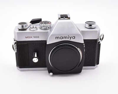 Mamiya MSX 1000 35mm SLR Film Camera Body with M42 Cap READ