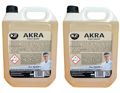 (3,40 /L)2x 5L K2 AKRA Motorreiniger Werkstatt- Böden- Reiniger Motorwäsche