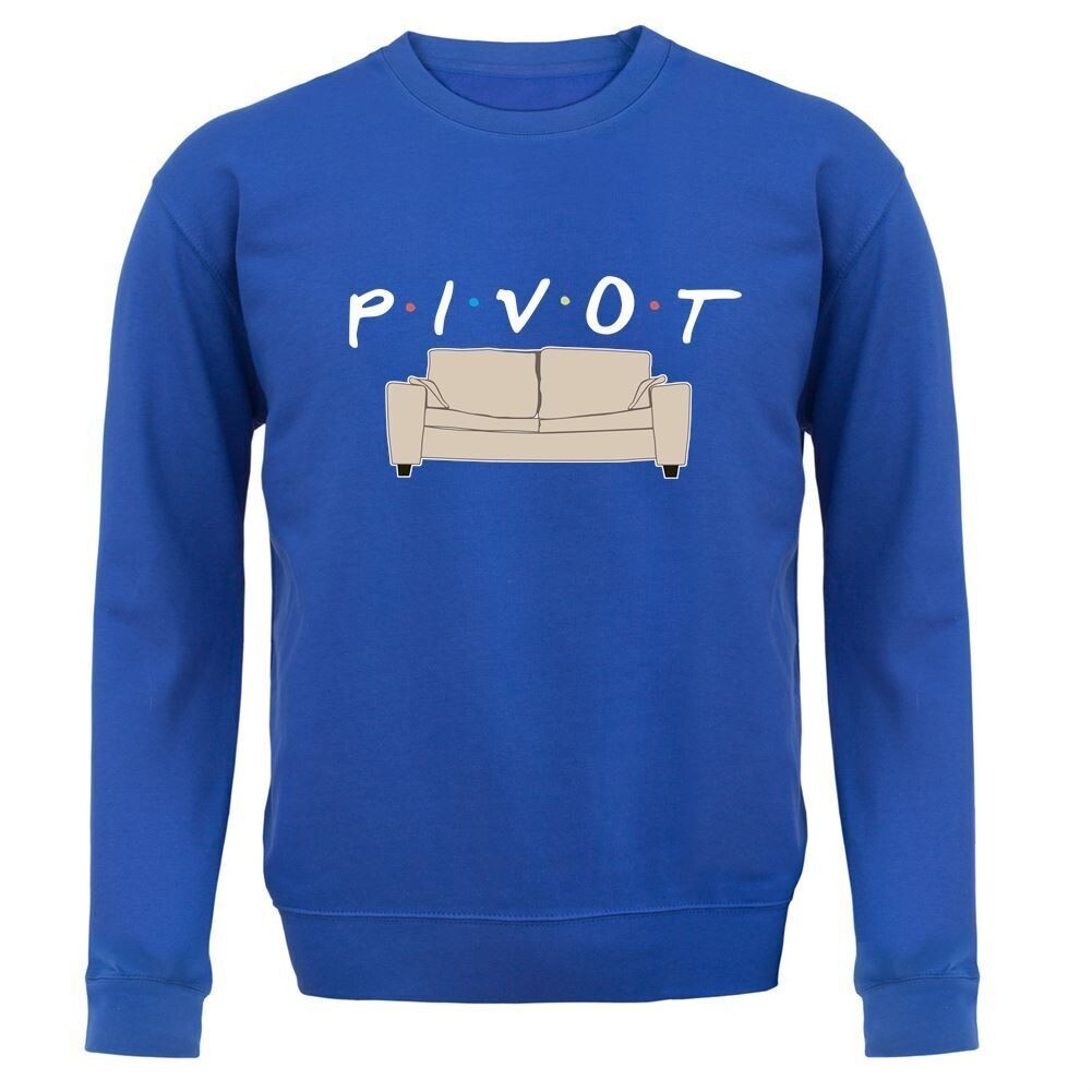 Pivot Sofa Adult Hoodie Sweater Friends Ross TV Chandler