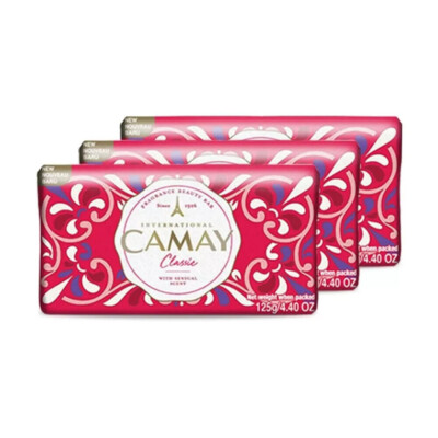 Camay Classic International Schönheitsseife mit Nelken & Rosen (Kaufen Sie 2 ...