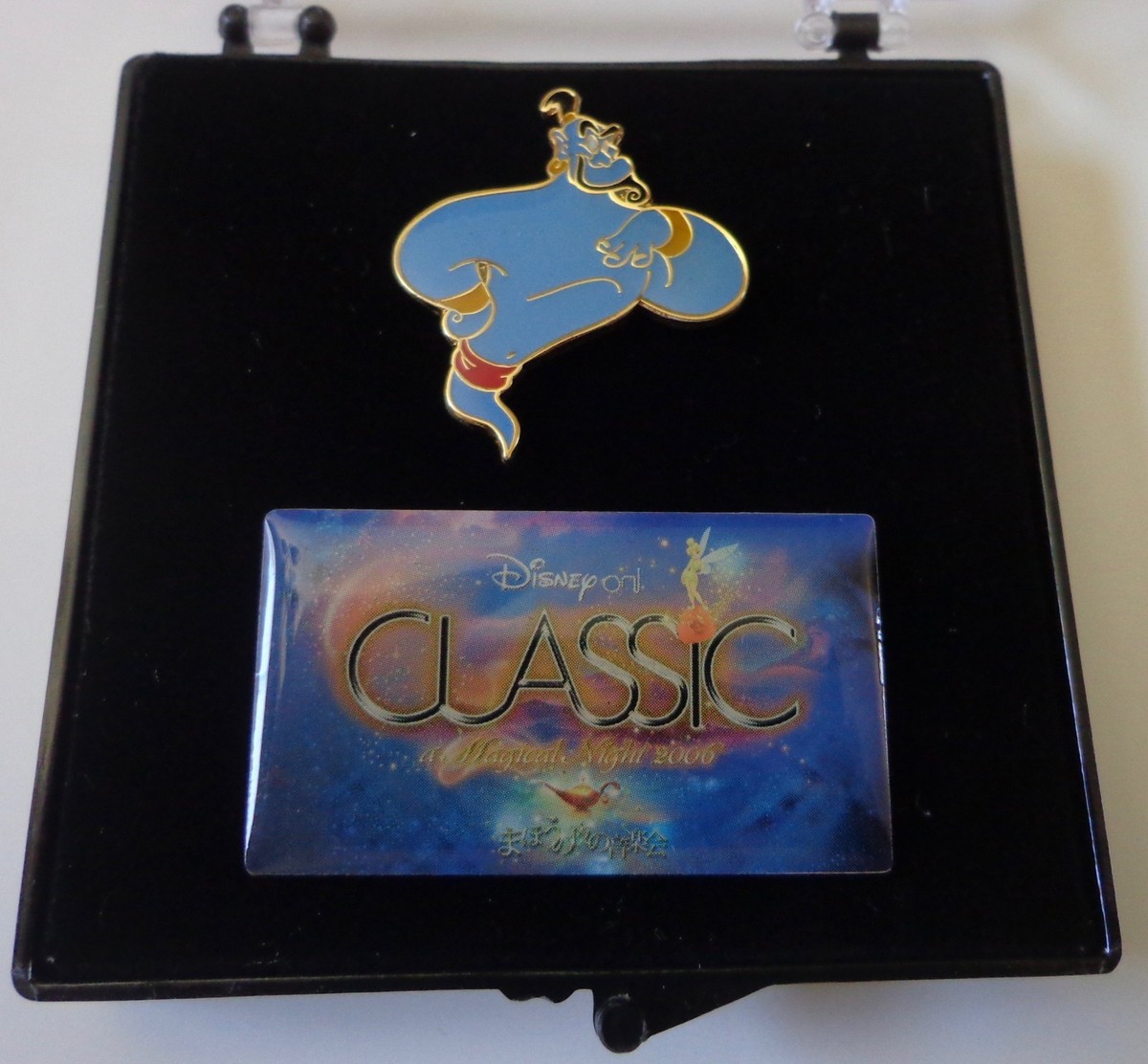 Japan Disney On Classic Genie 2 Pin Set Aladdin Pin | eBay