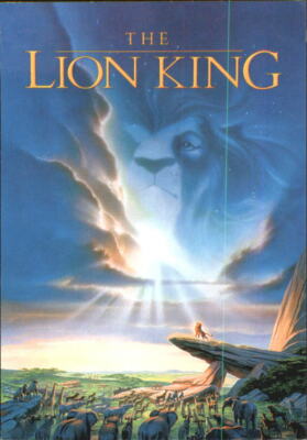 The Lion King (1994 Skybox) ''Main Set'' Cards #1 to #170