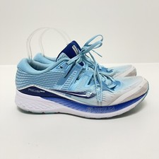 Saucony Ride Iso Women's S10444-3 Lace Up Low Top Running Shoes Sz 10 Blue