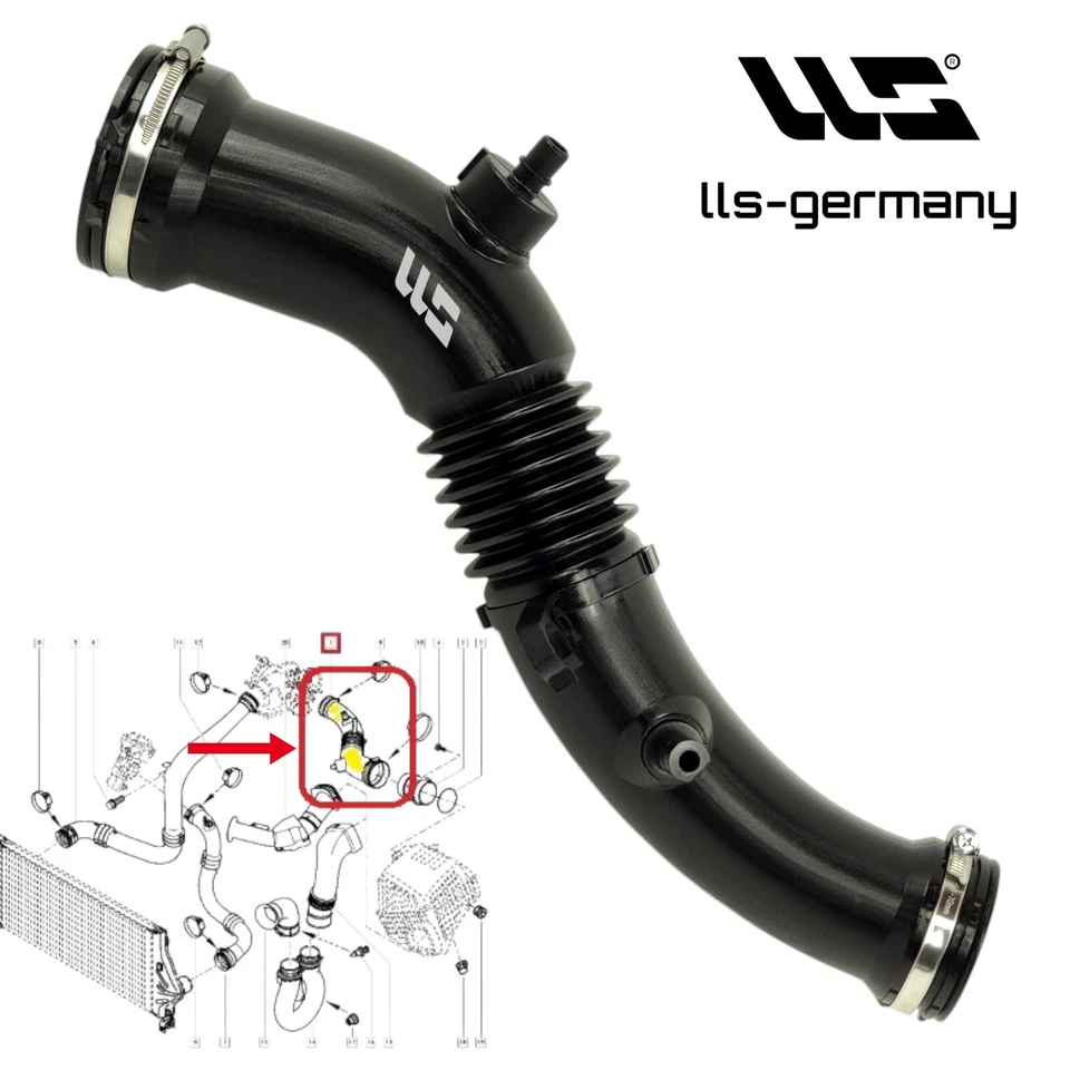 Luftfilterschlauch für Renault Espace IV 2.0 16V/Turbo 8200219163