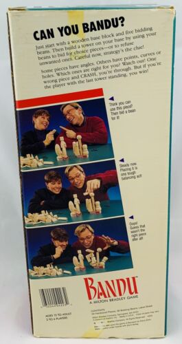 1987 Bandu Spiel von Milton Bradley vollständig in sehr gutem Zustand KOSTENLOSER VERSAND - Bild 8 von 8