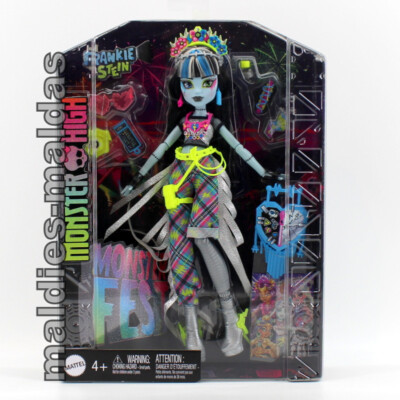 Monster High Frankie Stein Monster Fest Doll Puppe HXH79 NEU/OVP Spielset