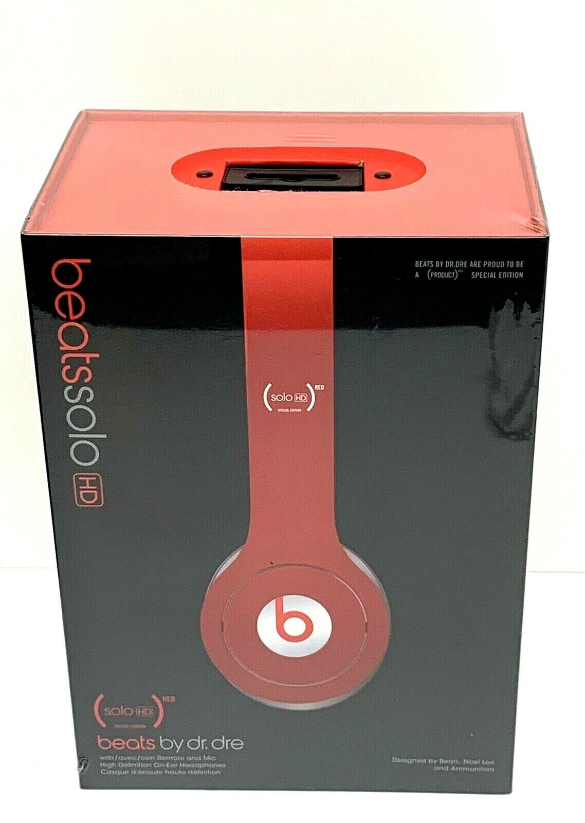 bremse Mob modnes Beats by Dre Solo HD On Ear Headphone Special Edition, Red - Shopping.com