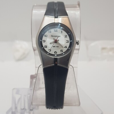 Armitron Quartz Analog Watch Water Resistant 165wr Fast Shipping