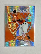 2018 PANINI CRUSADE HYPER MANNY MACHADO 048/299 BASEBALL CARD #5