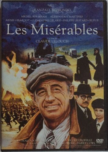 📀 DVD - LES MISÉRABLES (1995)🍿🎬 JEAN PAUL BELMONDO - Photo 1/3