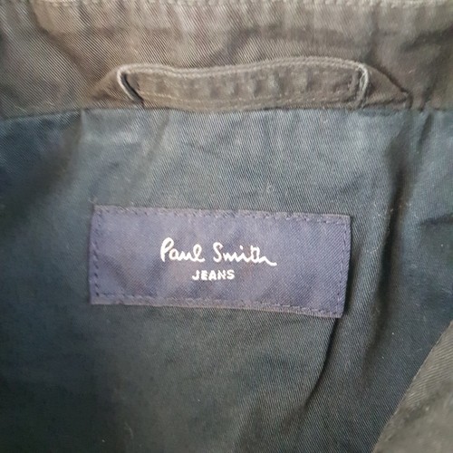 Paul Smith Hombres Chaqueta Mediana Negra Bombardero Cremallera PSJ Causals Mod Terraza Liam - Imagen 5 de 12