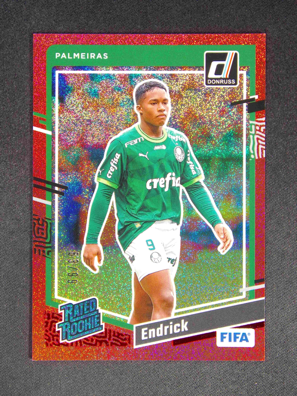 ENDRICK Rookie Autograph Green /99 RC（2023-24 Endrick Panini 