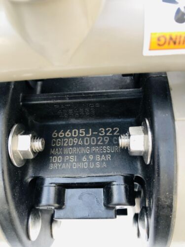 Ingersoll Rand Aro 66605J-322 Air Operated Double Diaphragm Pump 1/2" - Picture 3 of 8