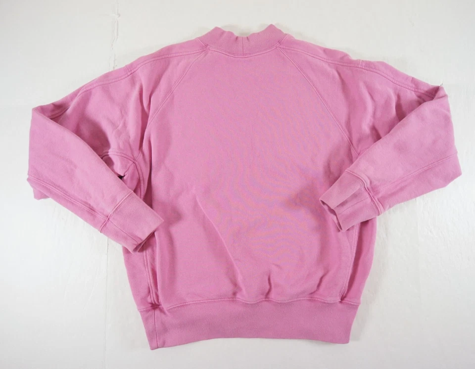 Uniqlo Sudadera Mujer Pequeña Rosa Cuello Redondo Suéter Pullover Damas Aire Libre Foto 4 de 4
