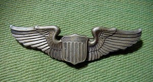 army air corps pin