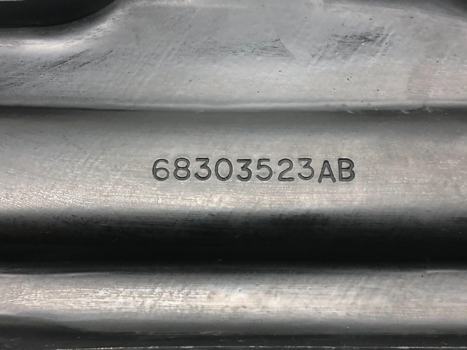 2019-2024 RAM 1500 FUEL TANK SHIELD SKID PLATE BRACKET 68303523AB OEM.