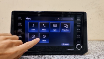 Toyota Corolla 19 20 Touch info display Navigation screen 86140