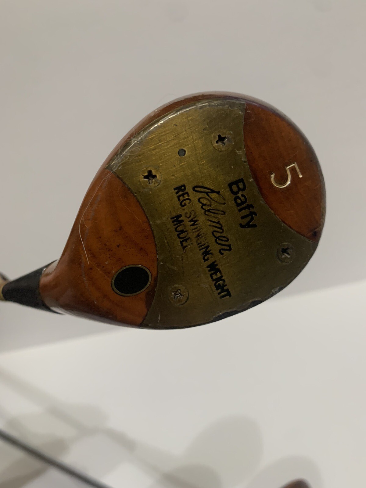 Vintage Set Of 3 Persimmon Arnold Palmer Peerless Wood Golf Clubs, 3,4