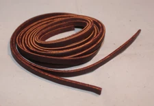 Lace Leather Strings - 1/4" x 60" - Burgundy Latigo - 1 Pair (F152)