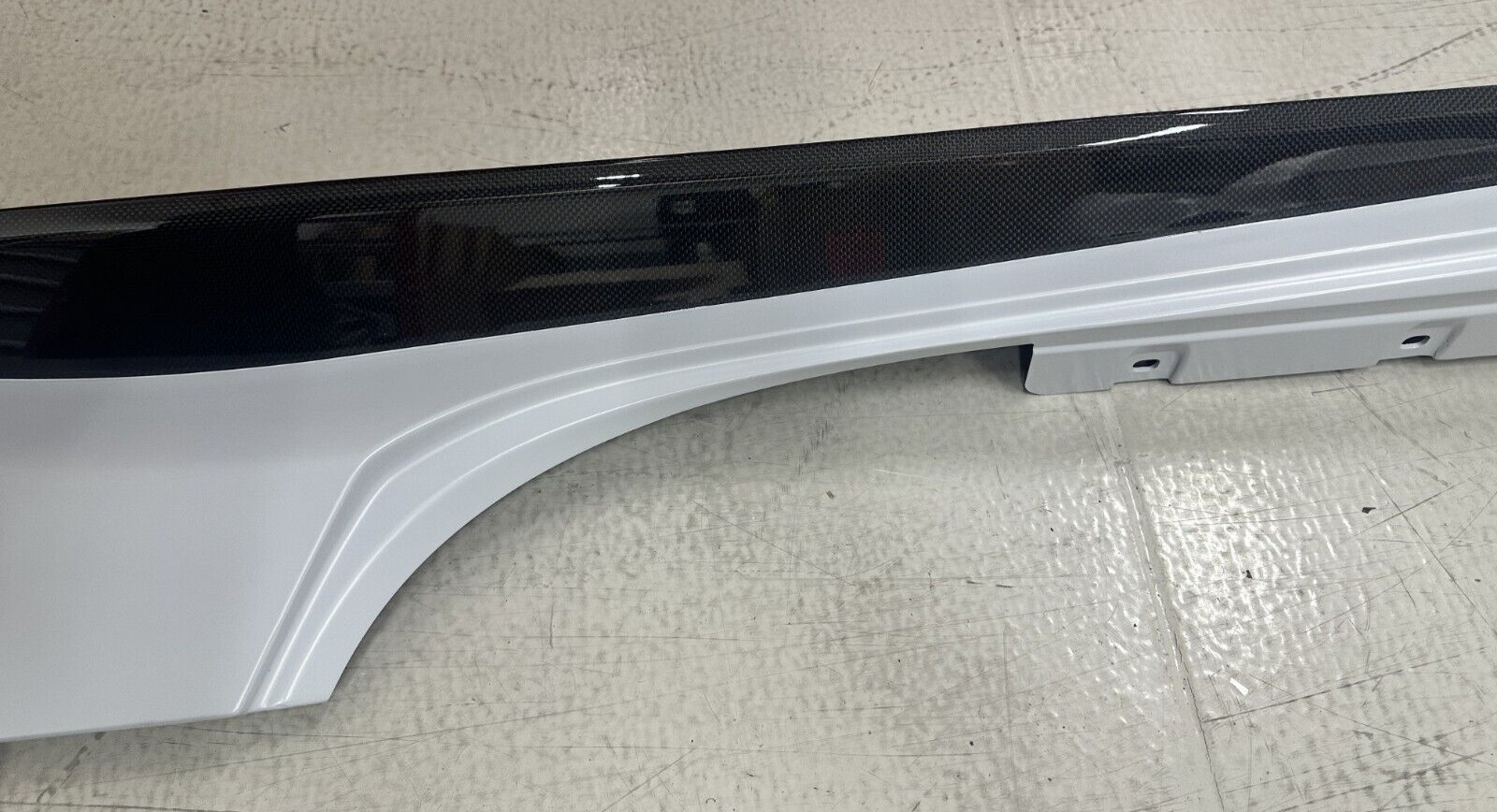 OEM Ferrari 488 GTB / Spider Carbon Fiber Rocker Panel LH side PN 86936410