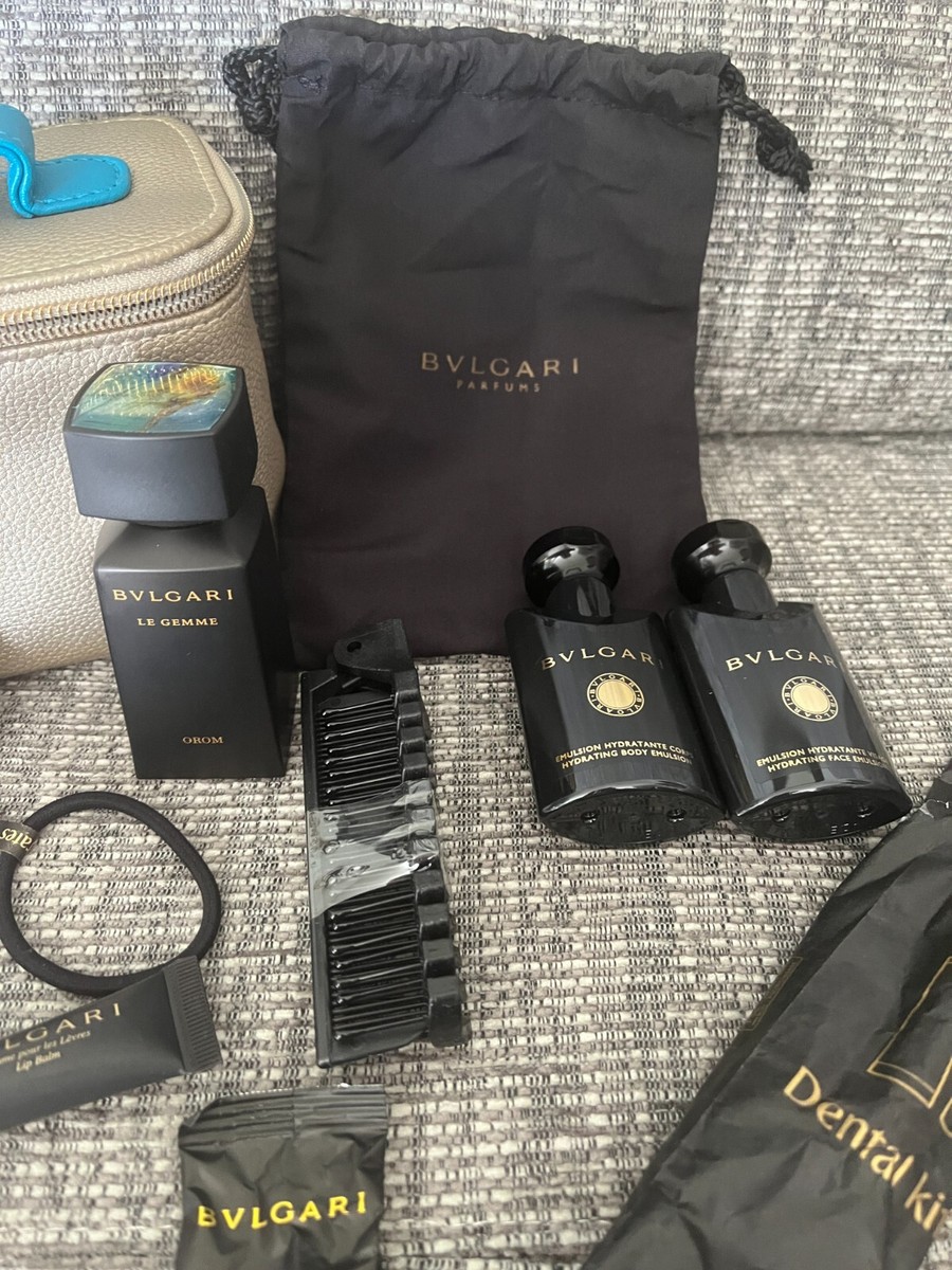 EMIRATES FIRST CLASS BVLGARI Le Gemme Orom EDP 30ML Mirror Gold