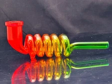 5" Smoking Pipe RASTA RINGS Collectible Tobacco Smoking Pipe Screens *USA*