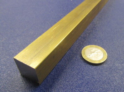 360 Brass Square Bar 3/4'' Thick x 3/4'' Wide x 48.0'' Length