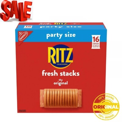 RITZ Fresh Stacks Original Crackers Fresh Stacks, Party Size (16 Stacks)