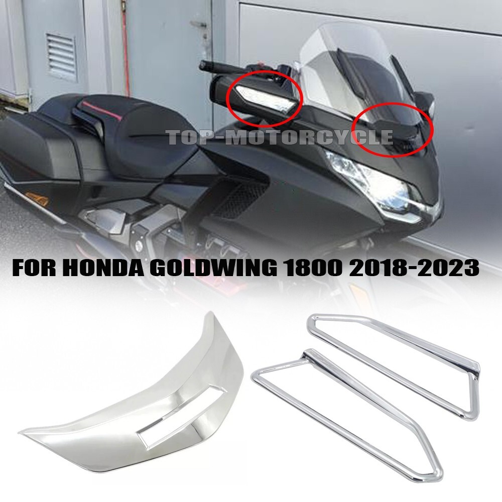 Goldwing Front Fender Trim Panical Chrome Accessories Side Fairing