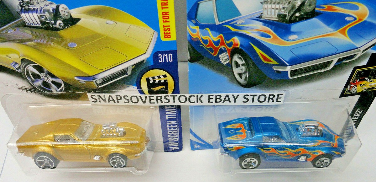 ミニカー Hot Wheels Gas Monkey Garage &#39;68 Corvette Hw Screen Time Series GMG dwos6rj Amazon.com: Hot Wheels '68 Corvette Gas Monkey Garage, HW