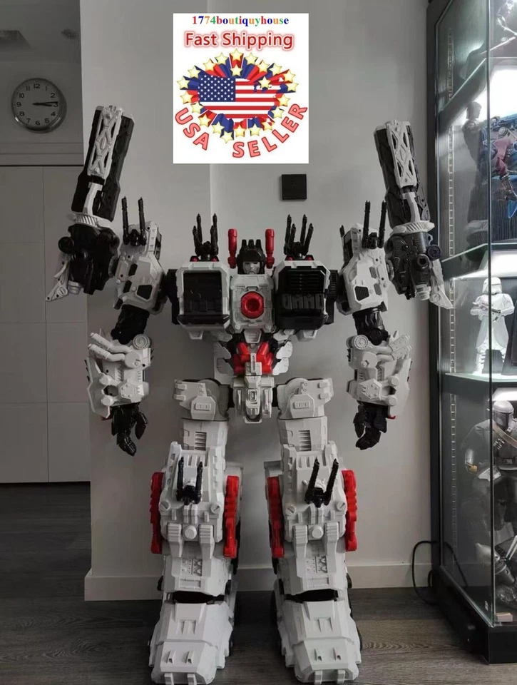 NEW IN BOX TRANSFORMER W-Resources M-01 Steel Fortress FOC Metroplex 47" 45 KG - Image 4 of 4