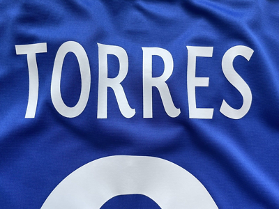 2013/14 Chelsea Home Jersey #9 TORRES 2XL Adidas Soccer