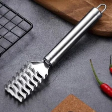 Fish Scalers Scraper Brush Stainless Steel Scaler Fish Scales Skin Remover US