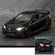 Honda Civic Type R Hot Hatch 132 Model Car Diecast Toy Vehicle Kids Gift Black