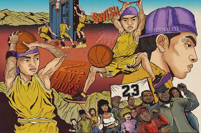 Kleines A6 Central Cee Poster (nagelneu)