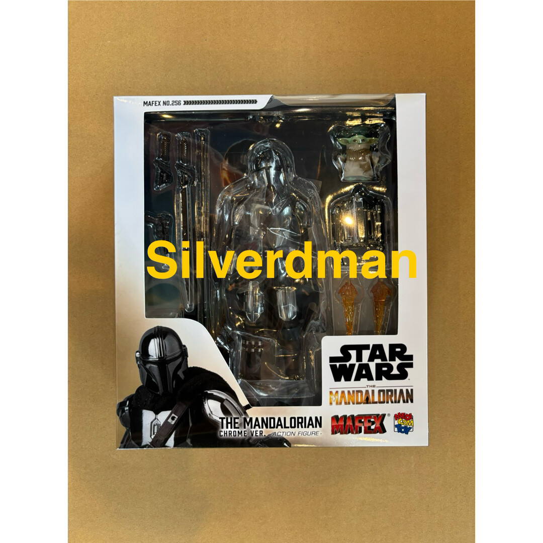 SF・ファンタジー・ホラー MAFEX No.256 THE MANDALORIAN CHROME c New]MAFEX No.256 MANDALORIAN CHROME Ver. STAR WARS