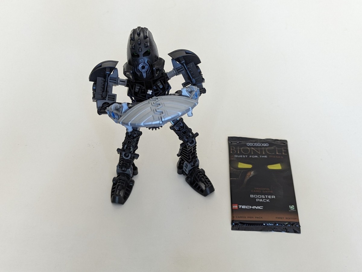 LEGO Bionicle Toa Metru Whenua 8603 Quest for the Mask Game Cards