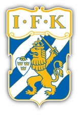 IFK Goteborg Sweden Soccer Football Car Bumper Sticker Decal 3'' x 5''