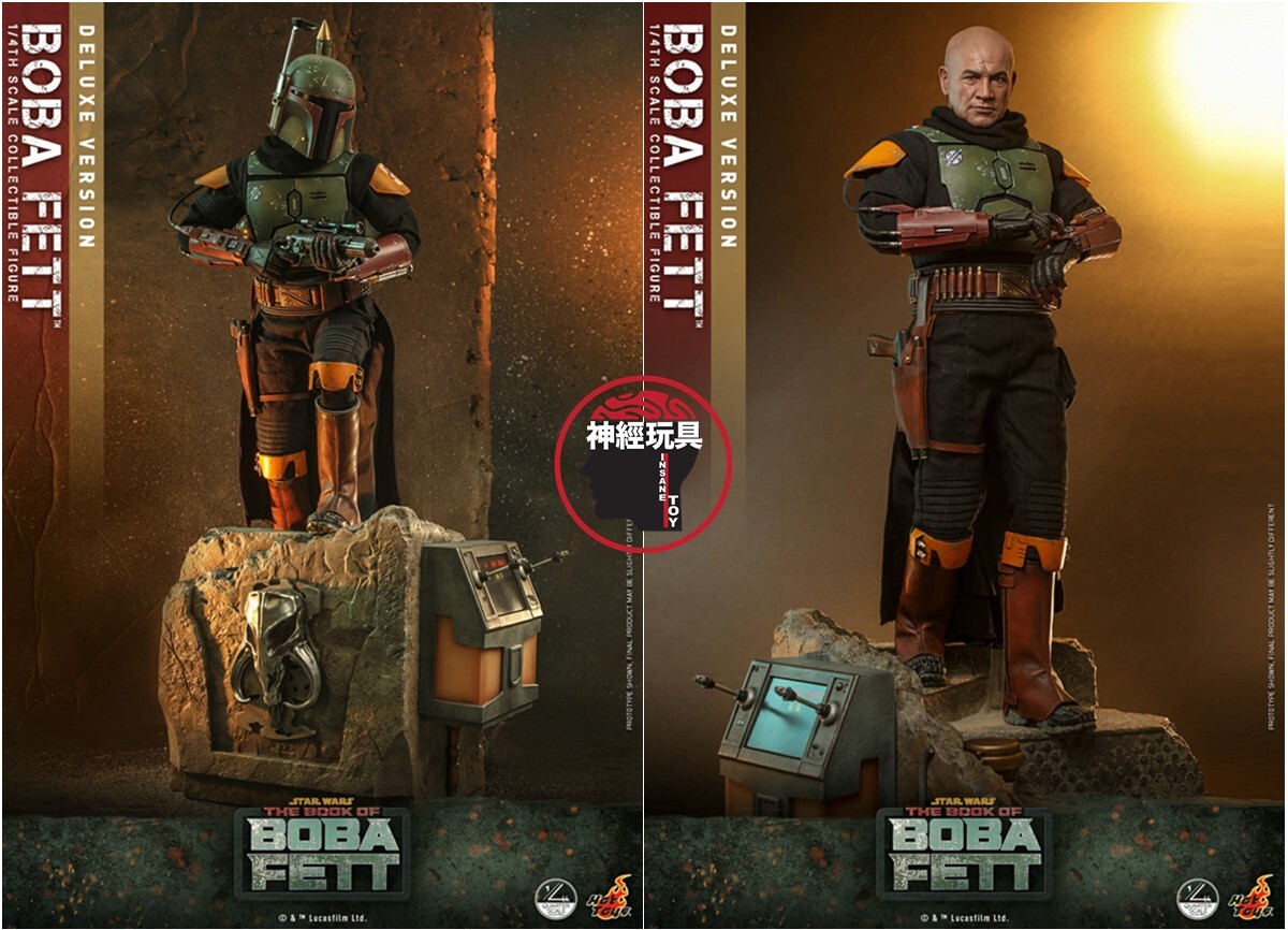 HOT TOYS QS023 Star Wars: The Book Of Boba Fett 1/4th Boba Fett