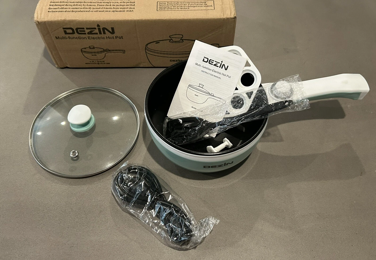 Dezin Multi-function Hot Pot DZ150 600W Open box never used
