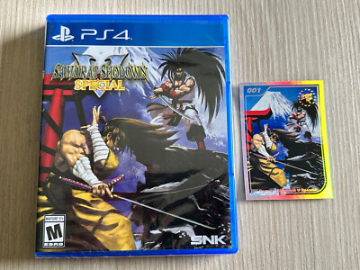 Samurai Shodown V 5 NEU SEALED PS4 PlayStation 4 LRG Limited Run Games