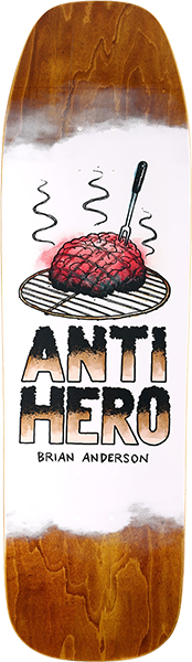 Anti Hero Brian Anderson BA Toasted 9.25 Shaped Skateboard Deck | eBay