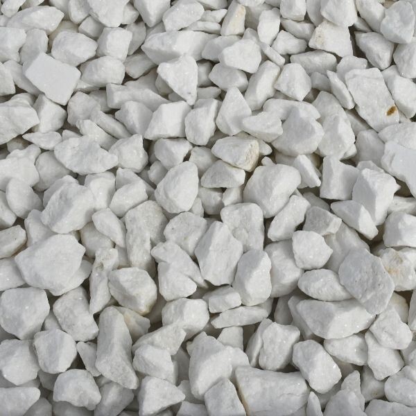 Kies Weiß Zierkies Gartenkies Bodengrund Naturstein