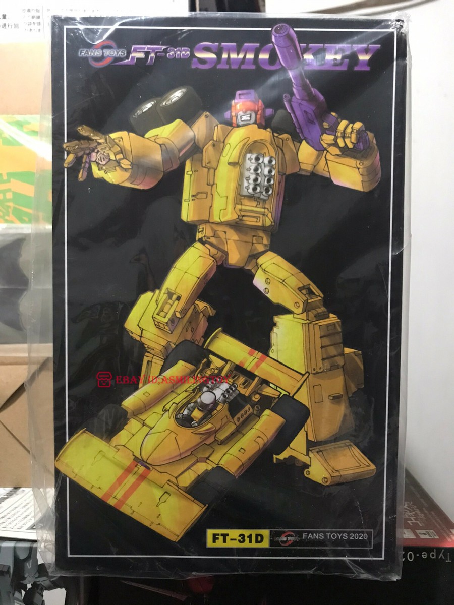 FansToys FT-31D Smokey Transform Toys G1 Dragstrip Action Figure