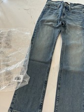 Abercrombie Kids Straight Jeans Size 11/12 New With Tags And Item Bag