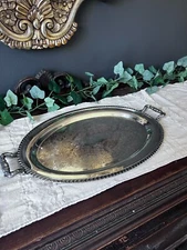 Vintage Sheets Rockford S Co 1875 1203 Silverplated tray